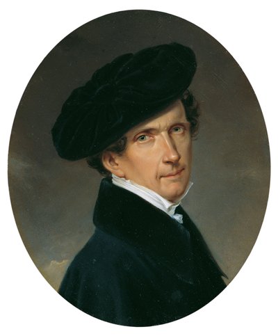 Auto-retrato de Josef Lambert Denk