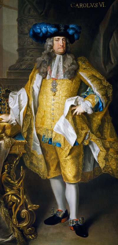 Retrato de Carlos VI da Áustria (Viena de Josef and Mayrhofer Friedrich Kiss