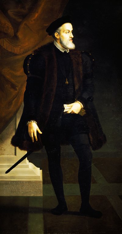 Retrato de Carlos V (Gante de Josef and Mayrhofer Friedrich Kiss