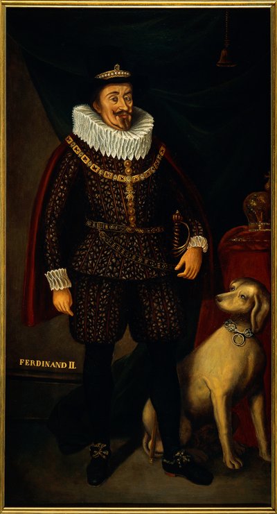 Retrato de Fernando II da Áustria (Graz de Josef and Mayrhofer Friedrich Kiss