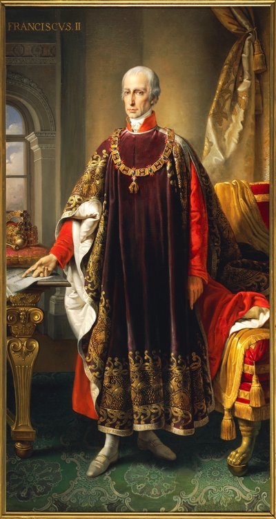 Retrato de Francis Joseph Charles de Hapsburg-Lorraine (Florença de Josef and Mayrhofer Friedrich Kiss