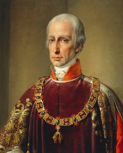 Retrato de Francis Joseph Charles de Hapsburg-Lorraine (Florença de Josef and Mayrhofer Friedrich Kiss
