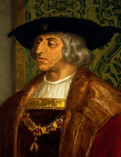 Retrato de Maximiliano I da Áustria (Wiener Neustadt de Josef and Mayrhofer Friedrich Kiss