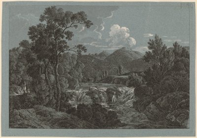 A cachoeira perto de Schladming no Steiermark de Josef Rebell