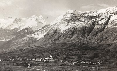 Álbum "Meine weltkriegs - Erinnerungen South-West Front (Caríntia, Itália, Tirol do Sul) (My world war - memories of the South-Western Front in Carinthia, Italy, Trentino-Alto Adige) 31/03/1915-12/11/1918 - Josef Zohles Wien ": Monte Rombon (foto a p/b) de Josef Zohles