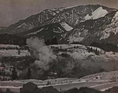 Álbum "Meine weltkriegs - Erinnerungen South-West Front (Caríntia, Itália, Tirol do Sul) (My world war - memories of the South-Western Front in Carinthia, Italy, Trentino-Alto Adige) 31/03/1915-12/11/1918 - Josef Zohles Wien ": zona de guerra (foto a p/b) de Josef Zohles
