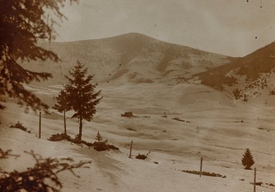 Álbum "Meine weltkriegs - Erinnerungen South-West Front (Caríntia, Itália, Tirol do Sul) (A minha guerra mundial - memórias da Frente Sudoeste na Caríntia, Itália, Trentino-Alto Adige) 31/03/1915-12/11/1918 - Josef Zohles Wien ": Santa Giustina (foto a p/b de Josef Zohles