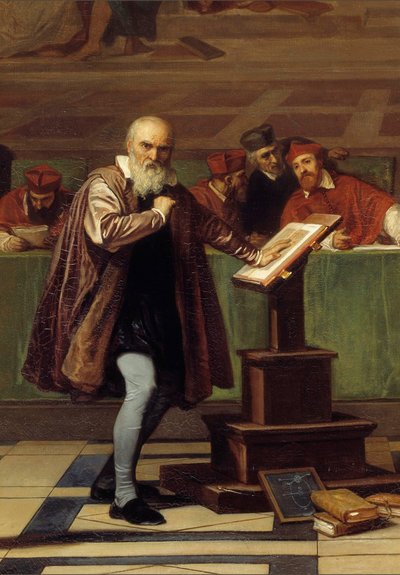 Galileu (ou Galileu Galilei de Joseph Nicolas Robert Fleury