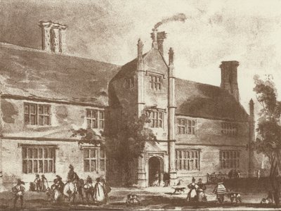Thorpland Hall, Norfolk (Litho) de Joseph (after) Nash