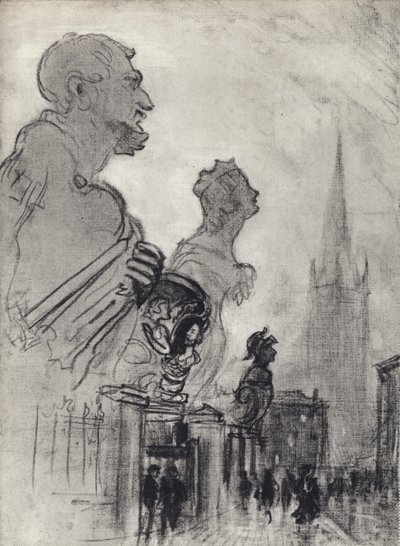 Demolidores de Navios, Pimlico (litho) de Joseph (after) Pennell