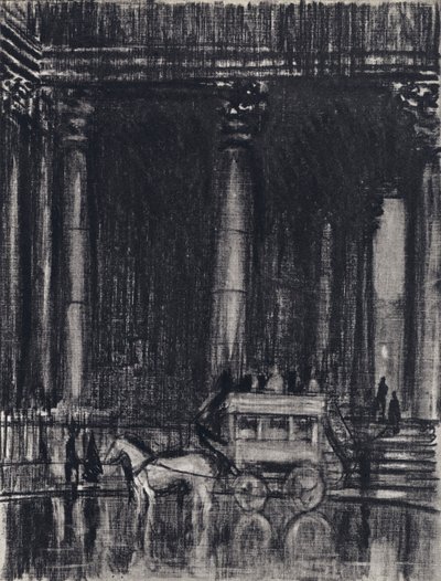 Pórtico de São Martinho (litho) de Joseph (after) Pennell