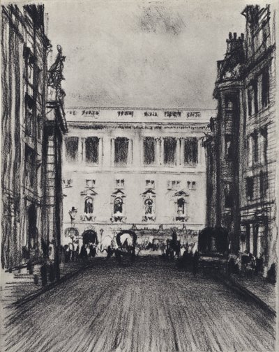 A alegria (litho) de Joseph (after) Pennell