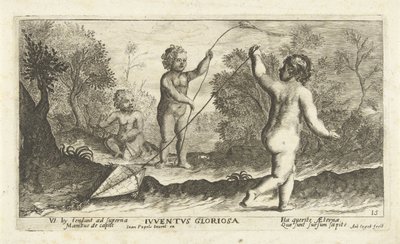 Pipas voadoras para crianças
Iuventus gloriosa (título sobre o objecto) de Joseph Antoine Cochet
