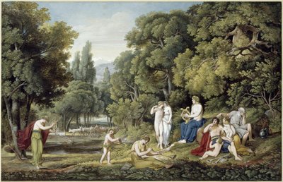 Paisagem arcádica de Joseph Anton Koch