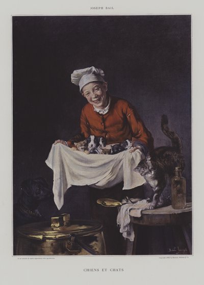 Cães e Gatos de Joseph Bail