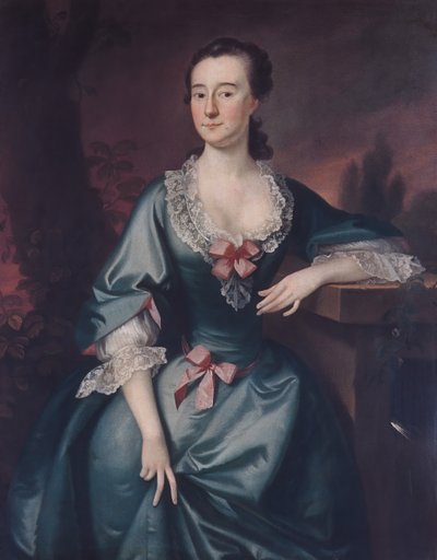 Sra. David Chesebrough, 1754. de Joseph Blackburn