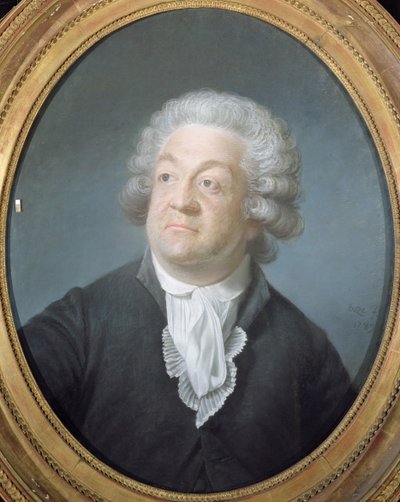 Honoré Gabriel Riqueti (1749-91) Conde de Mirabeau, 1789 (pastel sobre papel) de Joseph Boze