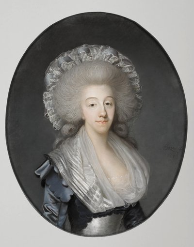 Princesa Maria Teresa de Saboia 1756-1805, Condessa de Artois, 1785. de Joseph Boze