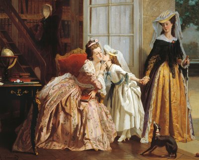 Maria Antonieta (óleo sobre tela) de Joseph Caraud