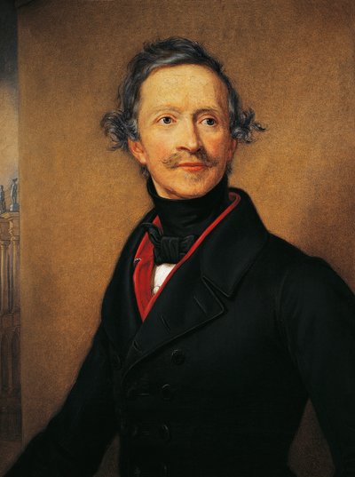 Retrato Ludwig I da Baviera (Estrasburgo de Joseph Carl Stieler