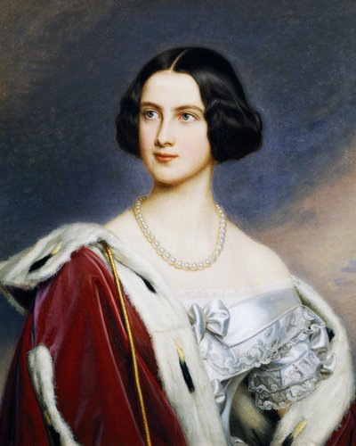Retrato de Marie of Prussia (Berlim de Joseph Carl Stieler