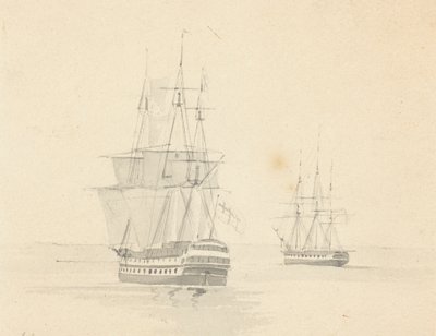 Fragata e Corvette, Stern Forward de Joseph Cartwright