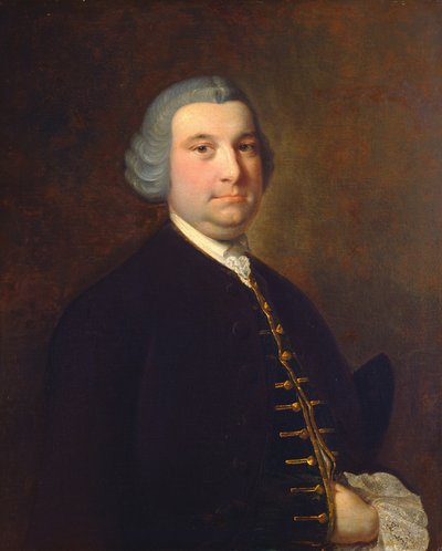 Retrato de um Cavalheiro, c.1760 (óleo sobre tela) de Joseph Cartwright