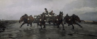 Quatro na mão, 1881 de Joseph Chelmonski
