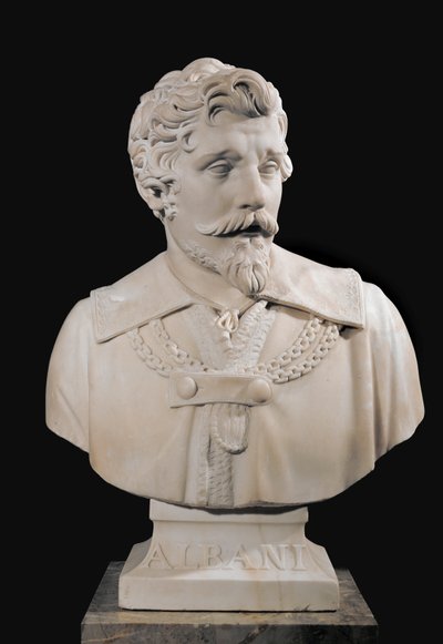 Retrato do pintor Francesco Albani ... de Joseph Chinard