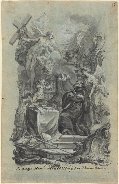 O Zeloso Amor de Deus de Santo Agostinho de Joseph Christ
