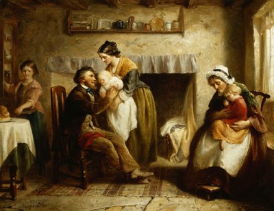 Uma visita dos avós, de Joseph Clark