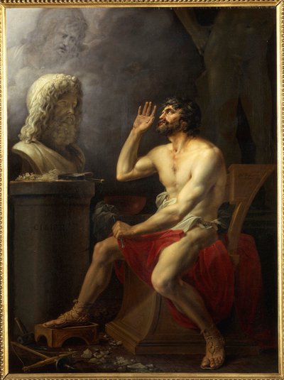 O escultor grego Fídias de Joseph Dorffmeister