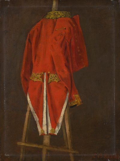 Estudo de um Casaco Pertencente a João, 11º Conde de Westmorland de Joseph Edgar Boehm