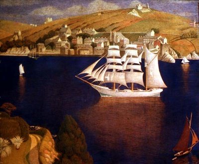 Estuário de Fowey, Cornualha de Joseph Edward Southall
