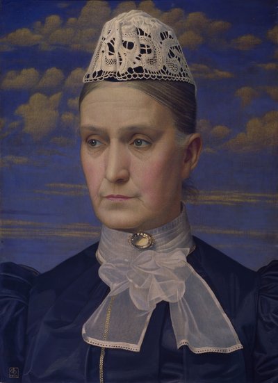 Retrato da mãe do artista, 1902. de Joseph Edward Southall