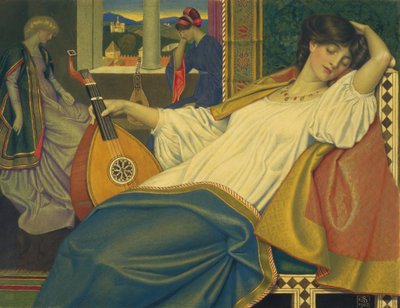 A Bela Adormecida, 1903. de Joseph Edward Southall