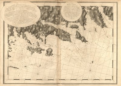 The Atlantic Neptune, publicado para uso da Marinha Real da Grã-Bretanha, de Joseph F. W. Des Barres