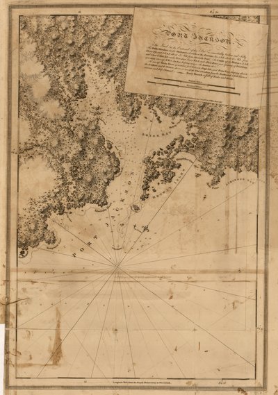 O Neptuno Atlântico, publicado para uso da Marinha Real da Grã-Bretanha, de Joseph F. W. Des Barres