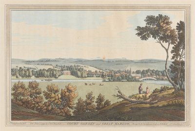Court Garden e Great Marlow de Joseph Farington
