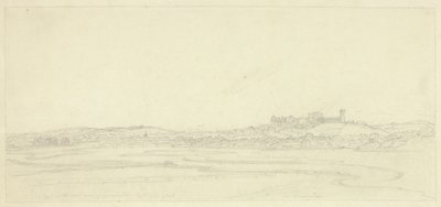 Leste Nordeste Vista de Lancaster de Joseph Farington