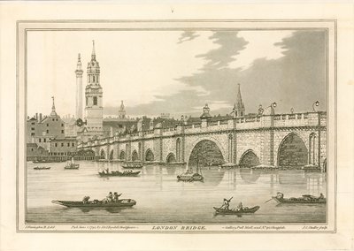 Ponte de Londres, 1795 de Joseph Farington