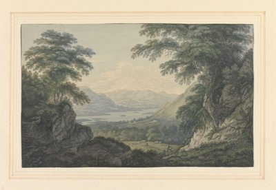 Extremidade superior de Ullswater de Joseph Farington