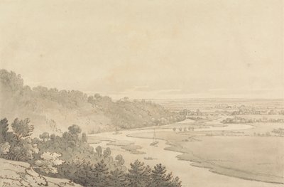 Vista de Taplow e Maidenhead de Cliveden de Joseph Farington