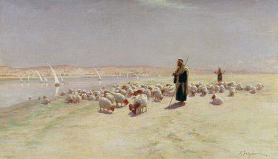 Ele os levou para o caminho arenoso ..., 1891 de Joseph Farquharson