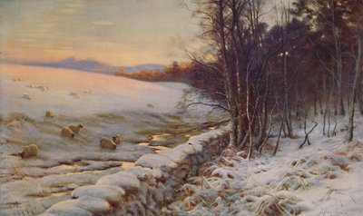 A borda da madeira, 1911. de Joseph Farquharson