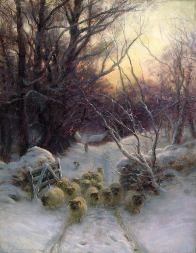 O Sol tinha fechado o dia de inverno de Joseph Farquharson