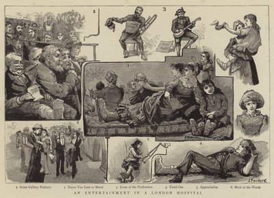Um entretenimento em um hospital de Londres de Joseph Finnemore