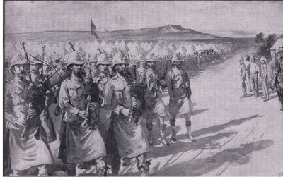 Funeral do General Wauchope (litho) de Joseph Finnemore