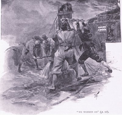 Ele trabalha em (litho) de Joseph Finnemore