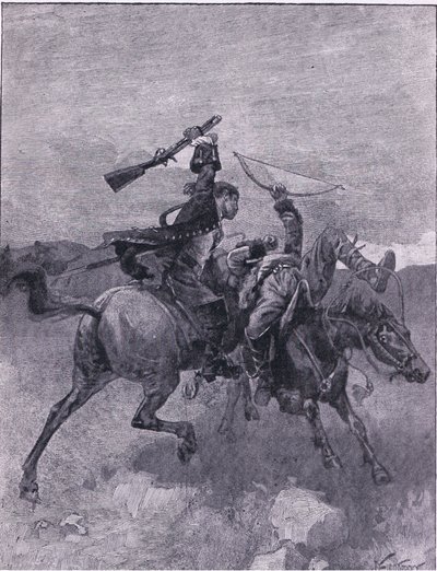 Tira um deles do seu cavalo (litho) de Joseph Finnemore